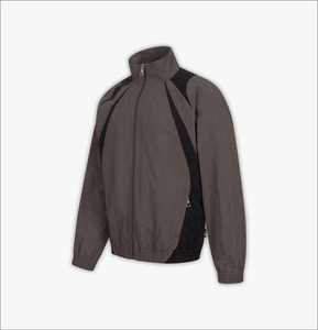 Chaqueta Cortavientos OEM Personalizada para Hombre, Otoño, Ecológica, de Secado Rápido, Poliéster/Nailon 2 en 1, Reversible, Holgada, Talla Grande, Resistente al Viento, para Correr - Product Image 4
