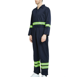 Combinaison de travail industrielle unisexe de haute qualité, combinaison de mécanicien à manches longues, imperméable, réfléchissante, haute visibilité, en polyester - Product Image 1