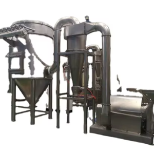Machine automatique de broyage d'épices (oignon, poivre noir, curcuma, poudre de mirchi, cannelle) avec contrôle PLC, capacité 10-2000 kg/h, en acier inoxydable - Product Image 1