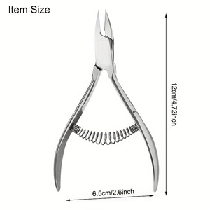 Professional Nail Clipper Cuticle Nipper Sharp Blade <b>Tool</b> for Precise Dead Skin <b>Removal</b> Manicure Pedicure Beauty Care Durable - Product Image 1