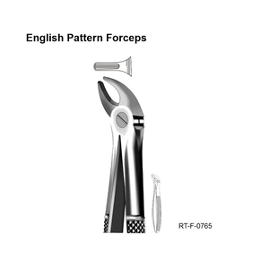 Forceps d'extraction ergonomiques de type anglais en acier inoxydable par Roboz Tech Pakistan - Product Image 5
