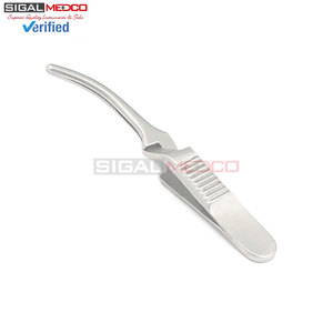 คีมจับเนื้อเยื่อแบบตรง ขนาด 3.5 นิ้ว ทำจากสแตนเลส สำหรับการผ่าตัดด้วยมือ ใช้ในทางการแพทย์และสัตวแพทย์ อุปกรณ์ทนทาน ได้รับมาตรฐาน CE - Product Image 5