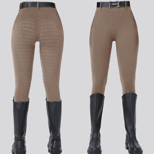 Pantalones de Montar a Caballo de Alta Calidad para Mujer, Ajustados, de Poliéster/Spandex, Alta Elasticidad, Tejido Transpirable, Lavables a Máquina - Product Image 5