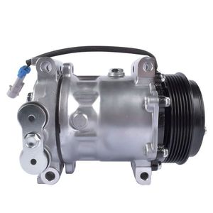 Nuovo Compressore AC con Frizione Elettrica 12V per Chevrolet C1500/C2500/C3500/K1500/Tahoe/Silverado/Sierra 1996-2002, Classe S - Product Image 2