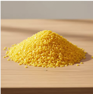 Cire d'abeille naturelle jaune en granulés, flocons de cire de miel, pour la fabrication de bougies DIY, cosmétiques et artisanat, approvisionnement en vrac, qualité pure d'Inde, pour le visage - Product Image 1