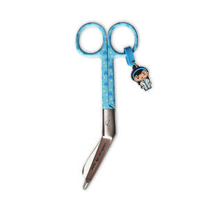 Tijeras Médicas para Vendajes, Manuales, de Acero Inoxidable, Diseño Personalizado, Llavero Distintivo Azul, Herramienta de Seguridad Compacta para Viajes y Emergencias - Product Image 6