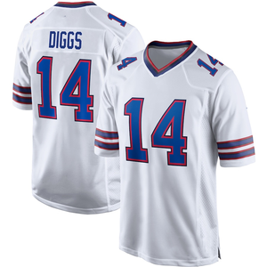 Wholesale High Quality Custom Team Name Men's American Football Jersey Embroidery Sublimation Printing 100% Polyester Short - Product Image 5