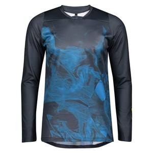Maillot de cyclisme à manches longues respirant et à séchage rapide pour enduro, descente et trail, faible MOQ, ensemble de vêtements de cyclisme pour VTT - Product Image 1