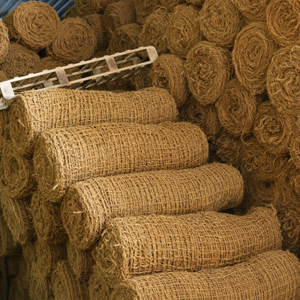 Eco2go Vietnam Heavy Duty Coconut Coir Fabric | Eco-Friendly Raw Pattern Natural Fiber Net for Soil Erosion Control - Product Image 6
