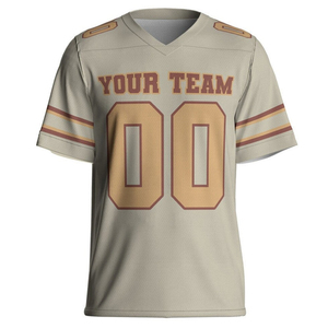 Camiseta de Fútbol Americano Unisex de Alta Calidad, Logotipo Personalizado Impreso por Sublimación, Malla de Poliéster Resistente, Manga Corta para Adultos - Product Image 1