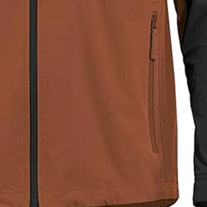 Chaqueta Táctica Unisex de Contraste de Color, Talla Grande, Impermeable, Cortavientos, con Cierre de Cremallera, para Senderismo y Camping al Aire Libre - Product Image 4