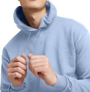 Wholesale Custom Unisex Logo Heavyweight 100% Organic Heavy Cotton Blank High Quality No <b>String</b> Bulk Plain Men Oversized Hoodies - Product Image 2