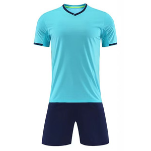UPF 50 Quick Dry Breathable Customized Color Uniform <b>Set</b> Lightweight Polyester Fabric High Quality Football Club Design Short - Product Image 6