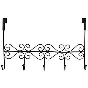 Organisateur de porte moderne en acier minimaliste, support gain de place, solution de rangement suspendue élégante pour entrée - Product Image 3