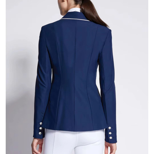 Women's Equestrian Horse Riding <b>Coat</b> Jacket <b>Long</b> Sleeve Waterproof Quick Dry Lightweight Competition Wear Customizable Color - Product Image 4