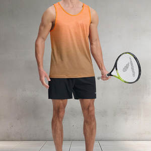 Nueva Llegada: Camisetas de Tirantes Deportivas para Hombre, Color Sólido, Talla EE. UU., Personalizables, Acanaladas, Tallas Grandes, Elásticas, Tejido Musculoso - Product Image 6