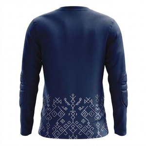 Maillot de gardien de but à manches longues pour club sportif, sublimation, respirant, léger, pour entraînement sportif - Product Image 2