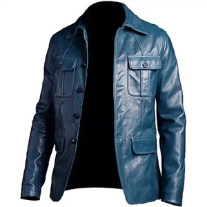 <b>Leather</b> Biker <b>Jacket</b> For Men Men's <b>Leather</b> Bomber <b>Jacket</b> <b>Leather</b> <b>Jacket</b> For men Motorcycle Riders <b>jacket</b> for men - Product Image 2