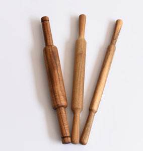 Rodillos de madera para amasar masa, rodillos de madera para hacer dumplings, rodillos domésticos tipo palo para amasar masa, rodillos para dumplings - Product Image 6