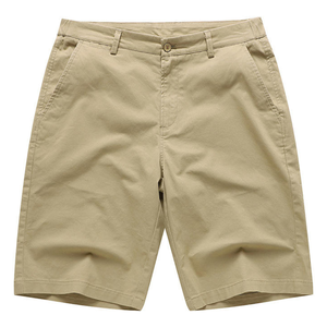 Pantalones Cortos Casuales de Algodón Elástico para Hombre, Estilo Urbano, para Golf, Tallas Grandes, Cierre de Botones, Fabricante OEM Directo - Product Image 2