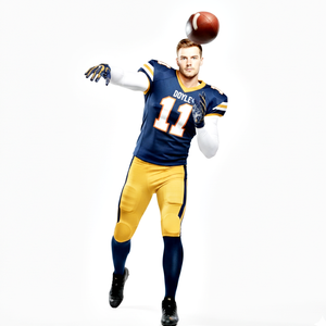 Half Sleeves American Football Jersey with Premium Quality Short at Factory Selling Prices with Custom Team Name and Number - Product Image 3