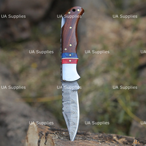Premium Handmade Damascus Back <b>Lock</b> Folding Knife Razor Sharp Pocket Hunting Knife OEM ODM Factory - Product Image 2