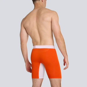 Men's Bamboo Boxer Shorts Soft Breathable <b>Stretch</b> Underwear Factory Direct OEM Wholesale Manufacturer Supplier - Product Image 1