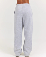 Pantalon de jogging en coton 100% 345 GSM avec logo personnalisé, coupe large élastique, épais, pour homme, décontracté, mi-hauteur, disponible en OEM