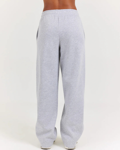 Pantalon de jogging en coton 100% 345 GSM avec logo personnalisé, coupe large élastique, épais, pour homme, décontracté, mi-hauteur, disponible en OEM - Product Image 2