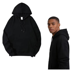 Sweat à capuche coupe ample pour homme, doublure polaire épaisse, 11 couleurs, streetwear, pull-over de haute qualité, sweat à capuche lourd - Product Image 1