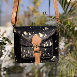 กระเป๋าสะพายข้างหนังวัวแท้ขนฟู สไตล์โบฮีเมียนสุดฮิต ลดราคาพิเศษ กระเป๋าถือแฟชั่นสำหรับผู้หญิงอเนกประสงค์ - Product Image 1