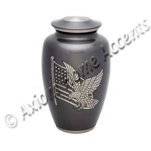 Urna de cremación Premium Características personalizables Acabado pulido 200 pulgadas cúbicas Capacidad Estilo jarrón para amoroso Tribute Axiom Home - Product Image 2