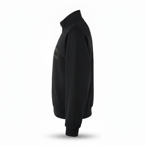 Chaqueta Deportiva ALPINE con Cierre Completo, Color Negro, Estampado de Montaña de Vietnam, Personalizable OEM ODM, Vista Trasera para Hombre y Mujer - Product Image 1