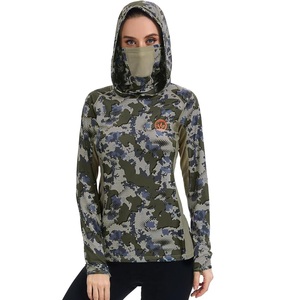 เสื้อฮู้ดดี้สำหรับล่าสัตว์แบบยูนิเซ็กซ์ UPF 50+ ผ้าเนื้อเดียว พร้อมผ้าคลุมคอ ระบายอากาศได้ดี แขนยาว ผ้าฝ้าย 100% สำหรับฤดูหนาว รุ่น ZBJ HD212 - Product Image 1