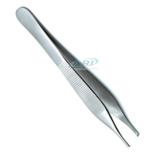 Pinzas Adson de Acero Inoxidable, Instrumentos Médicos Quirúrgicos para Uso Hospitalario y Clínico, Pinzas Adson - Product Image 4