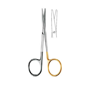 Tijeras Metzenbaum Curvas Profesionales de Alta Calidad de 11.5cm para Bebés, de Acero Inoxidable con Punta de Carburo de Tungsteno, Accionamiento Manual - Product Image 3