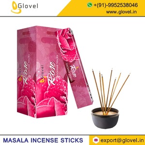 Alta calidad 8 pulgadas incienso estrella anís perfumado ecológico sanddwood indio incienso palos caja cuadrada-8 palos paquete para - Product Image 4