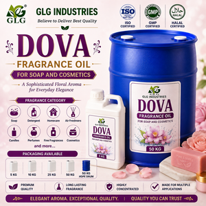 Huile parfumée synthétique Dova, composé parfumé élégant et aromatique pour savons, bougies, cosmétiques, détergents, lessive et assainisseurs d'air. - Product Image 2