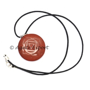 Pendentifs sculptés en agate naturelle, pierre de guérison, artisanat, Feng Shui, 7 chakras, reliés - Product Image 4