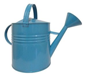 Arrosoir en métal idéal pour le jardinage quotidien, intérieur/extérieur, matériau résistant à la rouille, bec long pour une arrosage précis. - Product Image 1