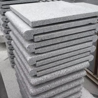 Sésamo Blanco Gris Claro Granito Piscina Azulejos Fabricación, Piscina Trim Bordes