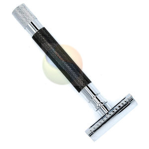 Rasoir de sécurité à double lame en acier inoxydable allemand de haute qualité pour le rasage professionnel du visage et du corps - Product Image 2