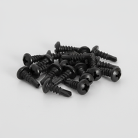 Vis à tête cylindrique à filetage profond en acier au carbone pour maçonnerie - Fixations pour béton zinguées classe 4.8 et 6.8 pouces