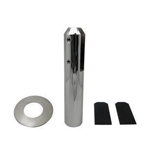 Modern Stainless <b>Steel</b> Swimming Pool Glass Fence Spigot for Hotels with Graphic and 3D Model Design Solutions - Product Image 1