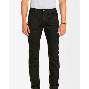 Pantalones de mezclilla de pierna recta para hombre, estilo casual urbano, de diseñador, con bolsillos, ajuste tejido tipo jogger, envío directo - Product Image 1