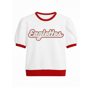 Sudadera de Béisbol para Mujer, Verano-Otoño, para Días de Partido, Ecológica, Transpirable, con Lentejuelas Bordadas a Mano en la Parte Delantera - Product Image 2