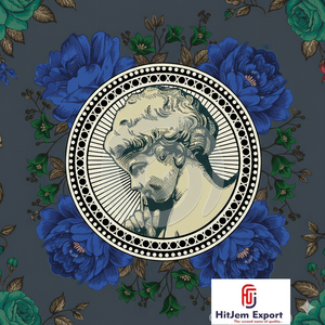 Collection en gros de foulards modernes personnalisés, imprimés, tendance, pour la tête, hijab, châle, doux au toucher soyeux, carrés, pour le cou - Product Image 1