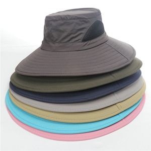 Summer <b>Sun</b> <b>Hat</b> <b>Men</b> Women <b>Sun</b> Protection Wide Brim Bucket <b>Hat</b> Waterproof Breathable Custom Fishing Boonie <b>Hat</b> - Product Image 4
