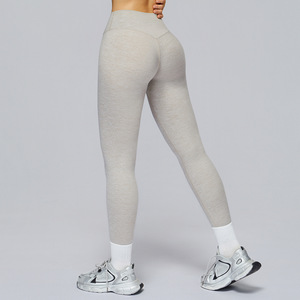 New Arrival Custom Logo Women's <b>Seamless</b> Tight Gym Fitness Yoga Pants High Waist Breathable and Sexy for Casual Use - Product Image 3