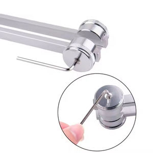 ZYDAR SPORTS Diapason en acier inoxydable 128 Hz avec poids réglable et maillet en caoutchouc pour la thérapie sonore, anti-rides et accordage manuel - Product Image 6